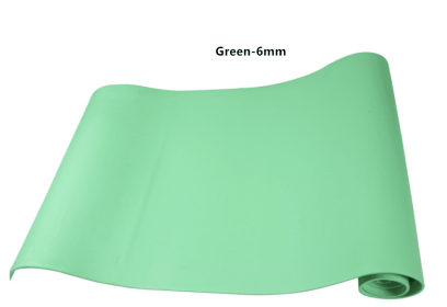 Super Soft  EVA Fitness Composite Mat Yoga Mat 4mm 6mm (Option: Green6mm)