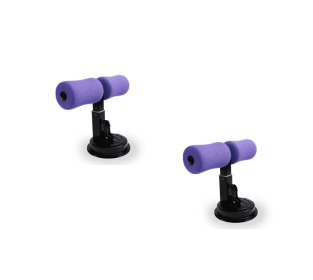 Sit Up Bar Trainer (Option: Purple 2pcs)