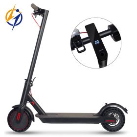 Electric Scooter Motor Power 350W Battery Capacity 36V 10.4Ah Tire Size 8'5inches Max Speed 25-30KM Road Haul 30-35KM (Option: Gray)