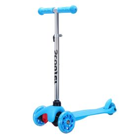 SimpleLux Kids Scooter - 4 Adjustable Heights For Ages 3 And Up Unavailable Platforms- Amazon (Color: Blue)