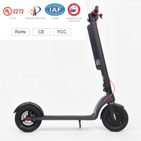 Aluminum Alloy Electric Scooter   Unsellable Platforms  Temu (Color: Black)