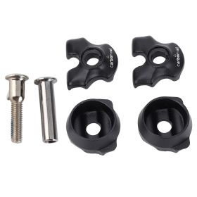 Bike Seat Post Clamp Bike Seat Tube Clamp Seat Post Tube Clip Cycling Accessories 7x9mm (Option: as picture)